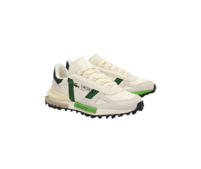 Lacoste Elite Active Off White Dark Green
