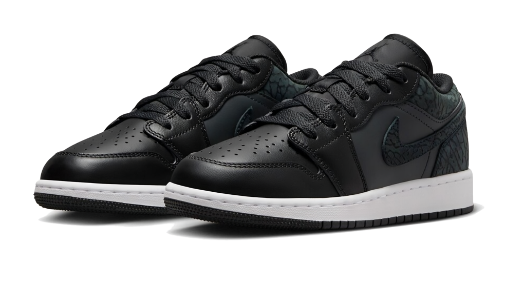 Air Jordan 1 Low "Black Elephant"