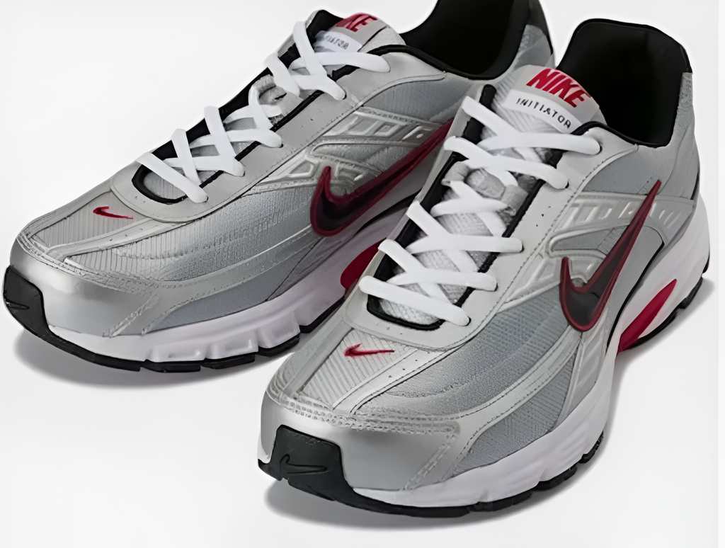 Nike Initiator , plateado metálico/negro blanco